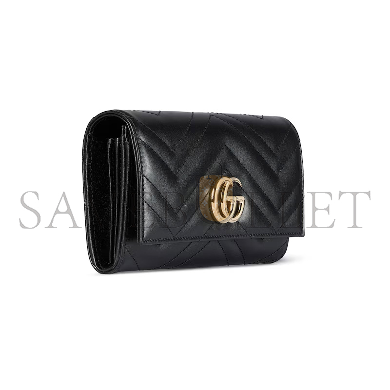 GUCCI GG MARMONT CONTINENTAL WALLET 443436 (19*10*3.5cm) GUCCI GG MARMONT CONTINENTAL WALLET 443436 (19*10*3.5cm)